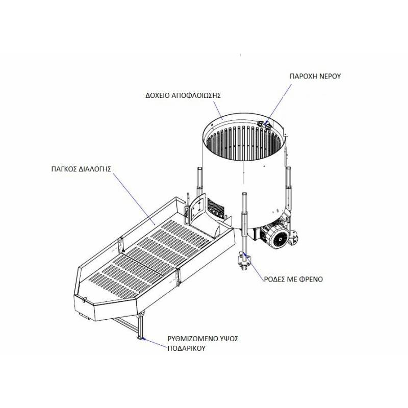 Αποφλοιωτής καρυδιών CKS90161