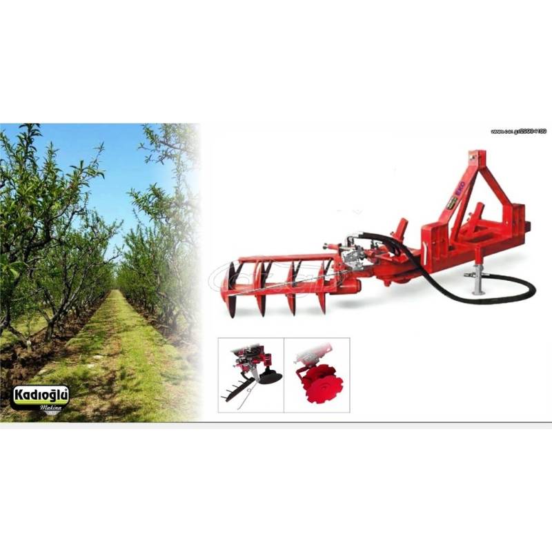 Υδραυλική δισκοσβάρνα αυτόματης μετατόπισης KDM110