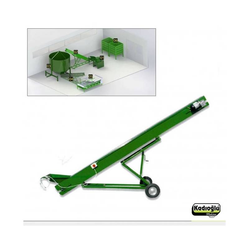 Μεταφορική ταινία (Ανεβατόρι) NUTMEC 5