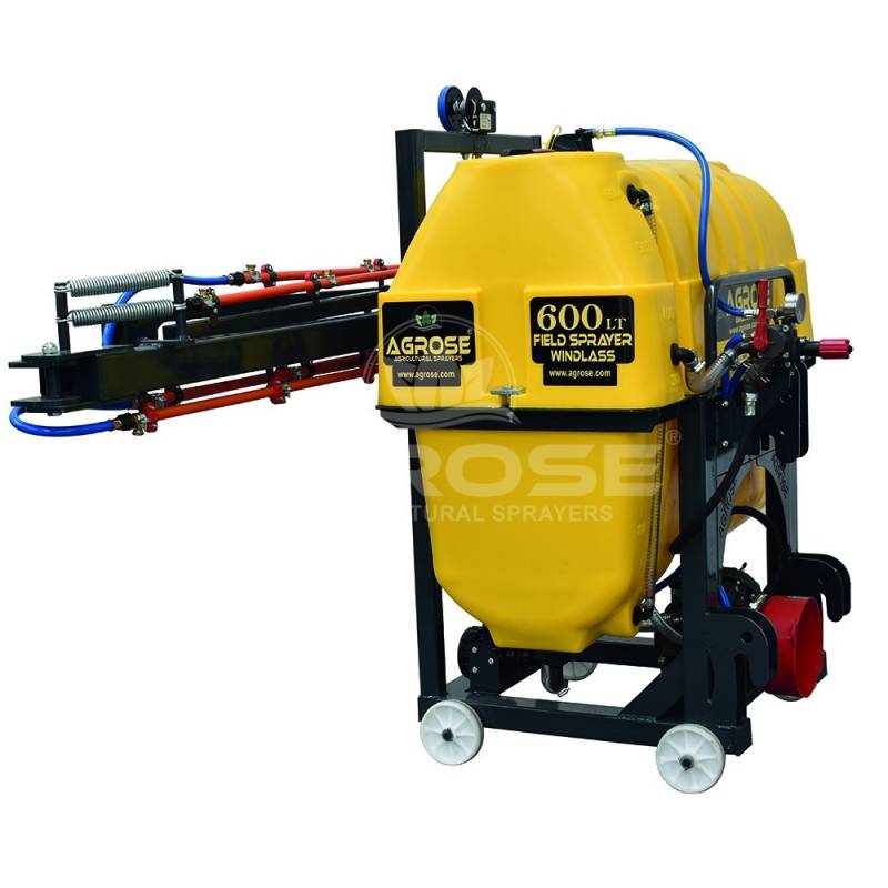 Αναρτώμενο ψεκαστικό ράμπας με μαγγανάκι 600Lt