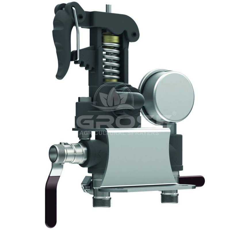 Χειριστήριο ψεκαστικού με ελατήριο 3 παροχών