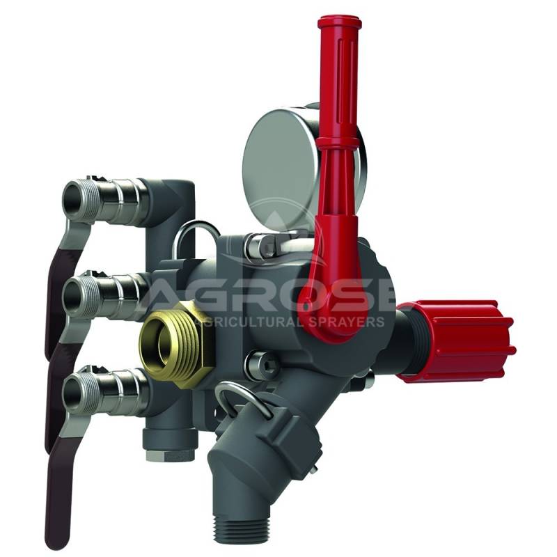 Χειριστήριο ψεκαστικού βιδωτό 3 παροχών