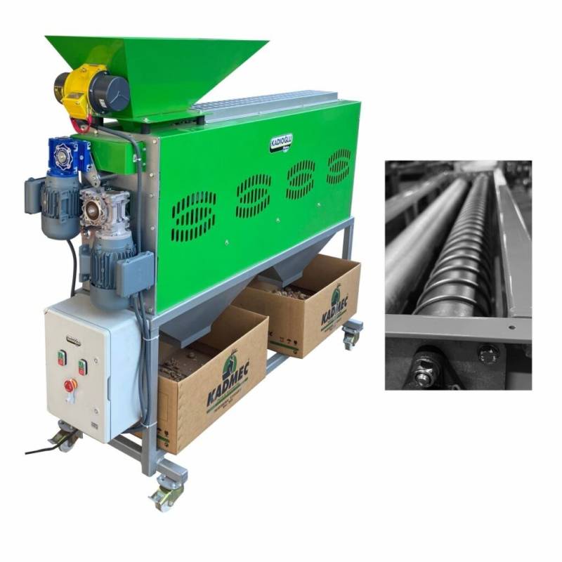 Σπαστήρας καρυδιών με διαλογέα μεγέθους CKK200